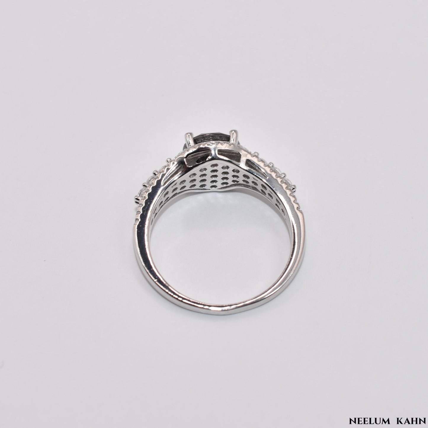 Certified 2Ct Black Moissanite Diamond Ring for Men – Solid S925 Silver