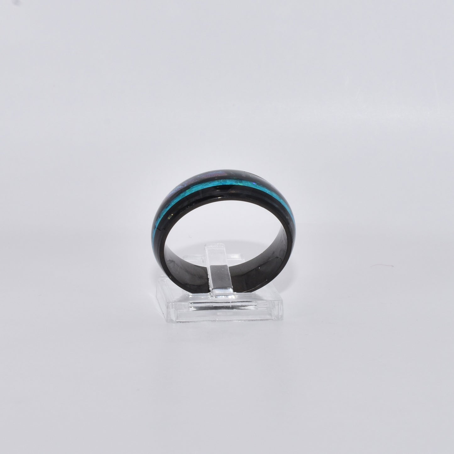 Stainless Steel Black and Blue Band for Men and Women