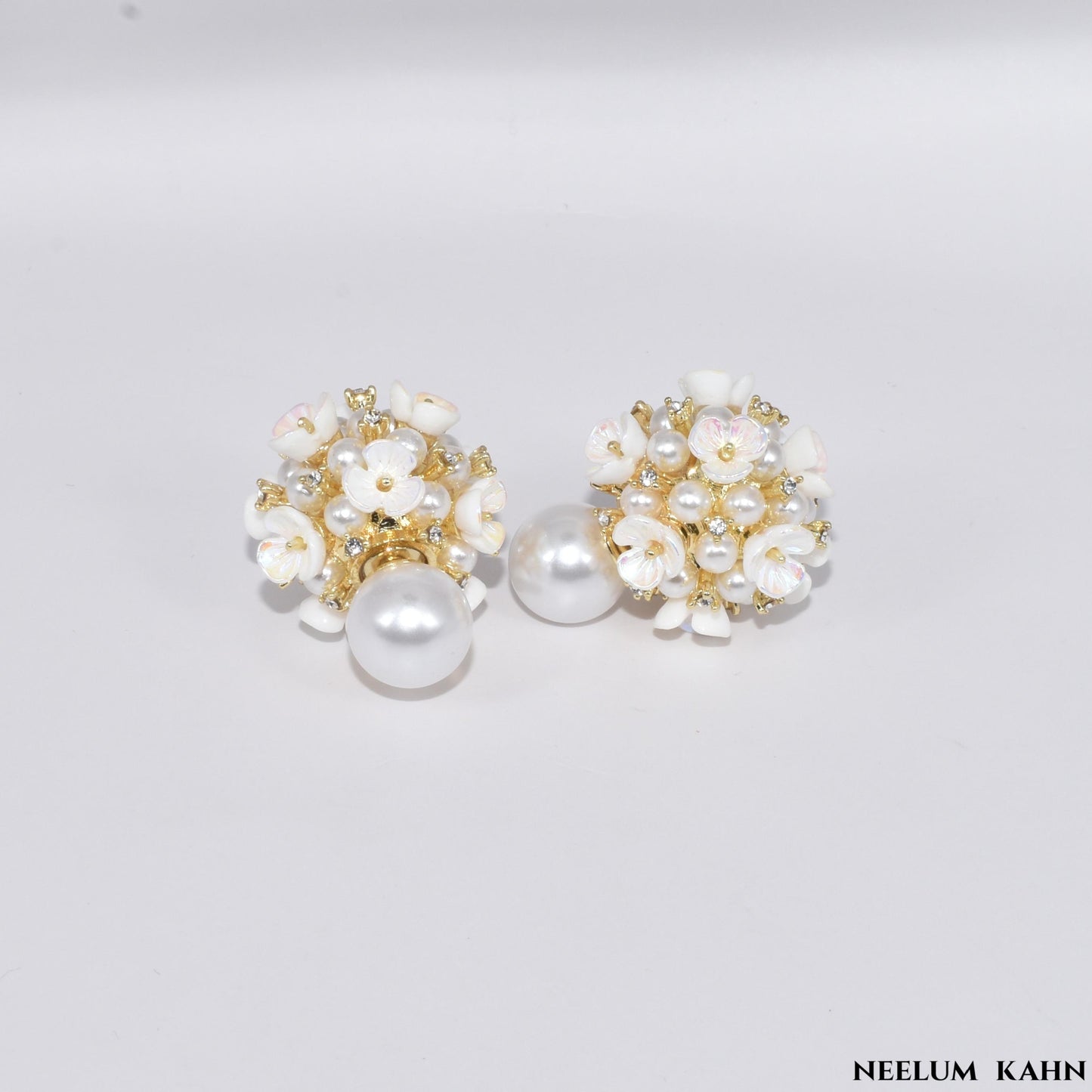 Pearl Earrings | Ear Needle S925 Silver