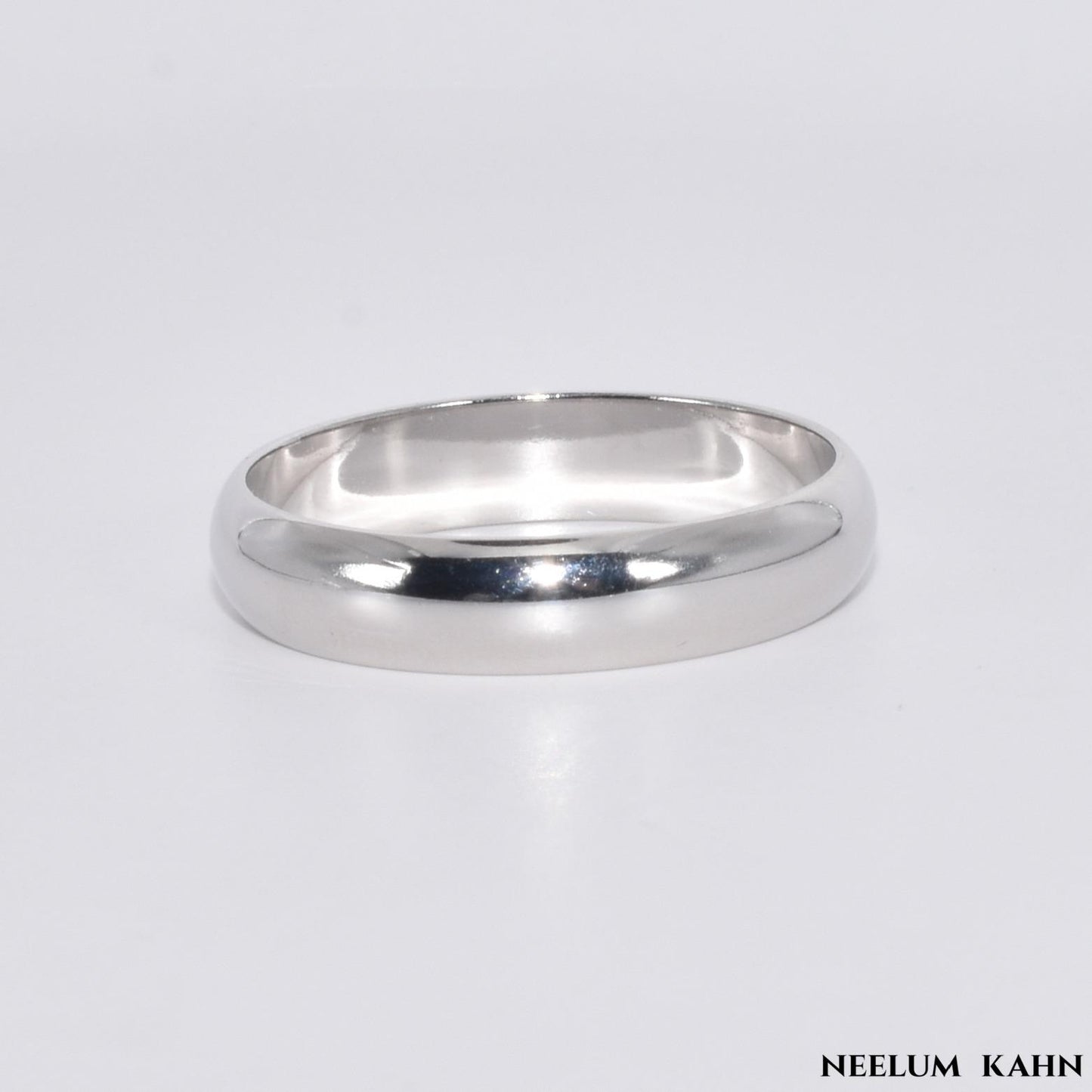 Solid 925 Sterling Silver Gold Plated Ring for Men and Women