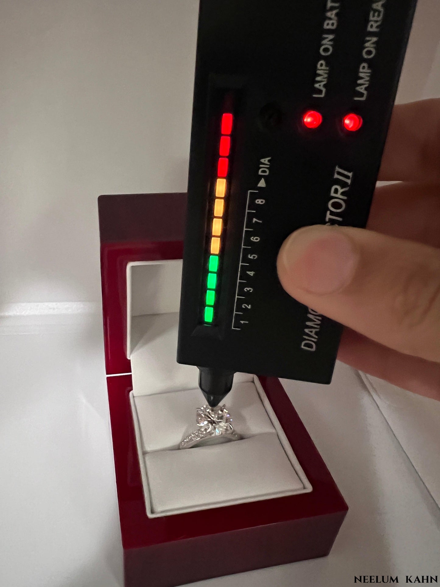 Certified 5Ct Moissanite Diamond Proposal Ring