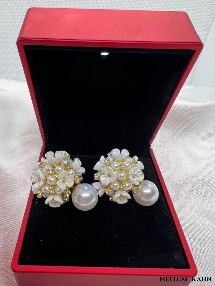 Pearl Earrings | Ear Needle S925 Silver