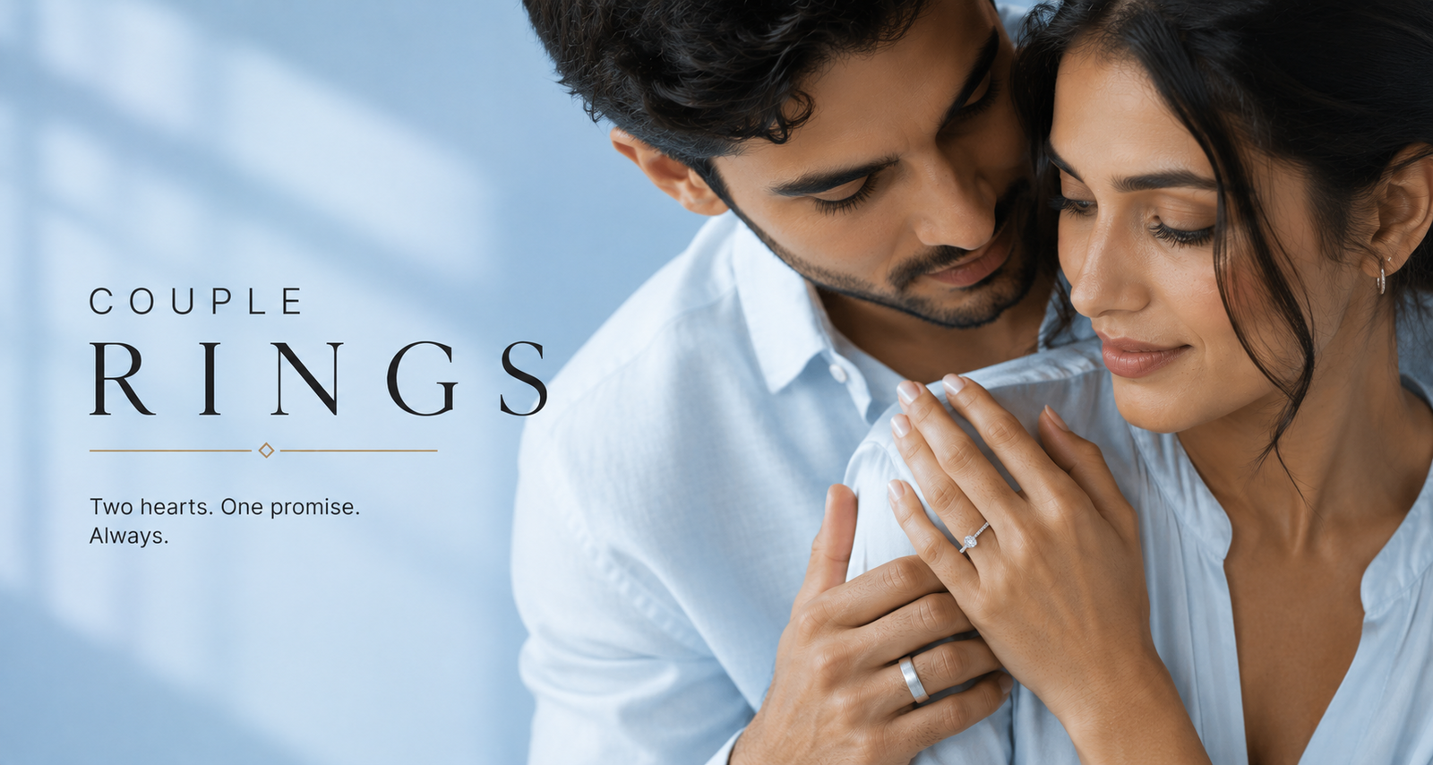 couples ring set