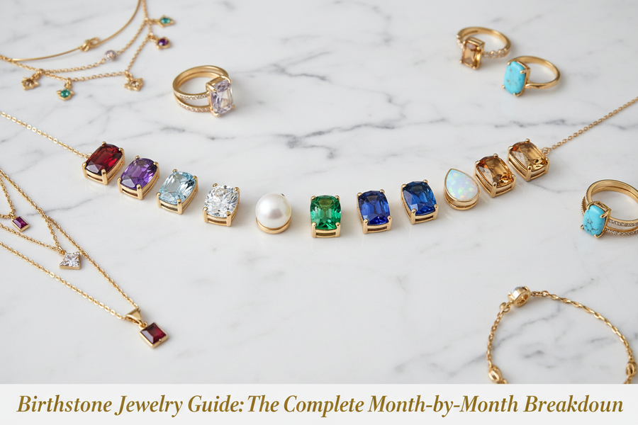 Birthstone Jewelry Guide: The Complete Month-by-Month Breakdown