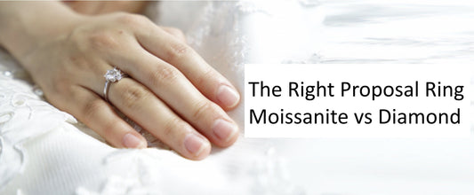 Why You Should Choose a Moissanite Ring Over a Diamond for Your Proposal