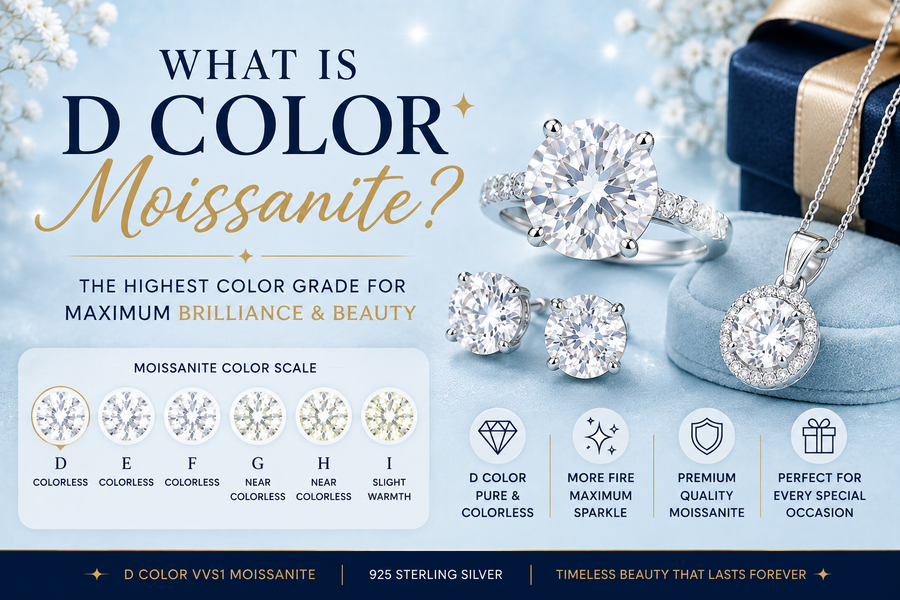 What Is D Color Moissanite? Everything You Need to Know Before You Buy