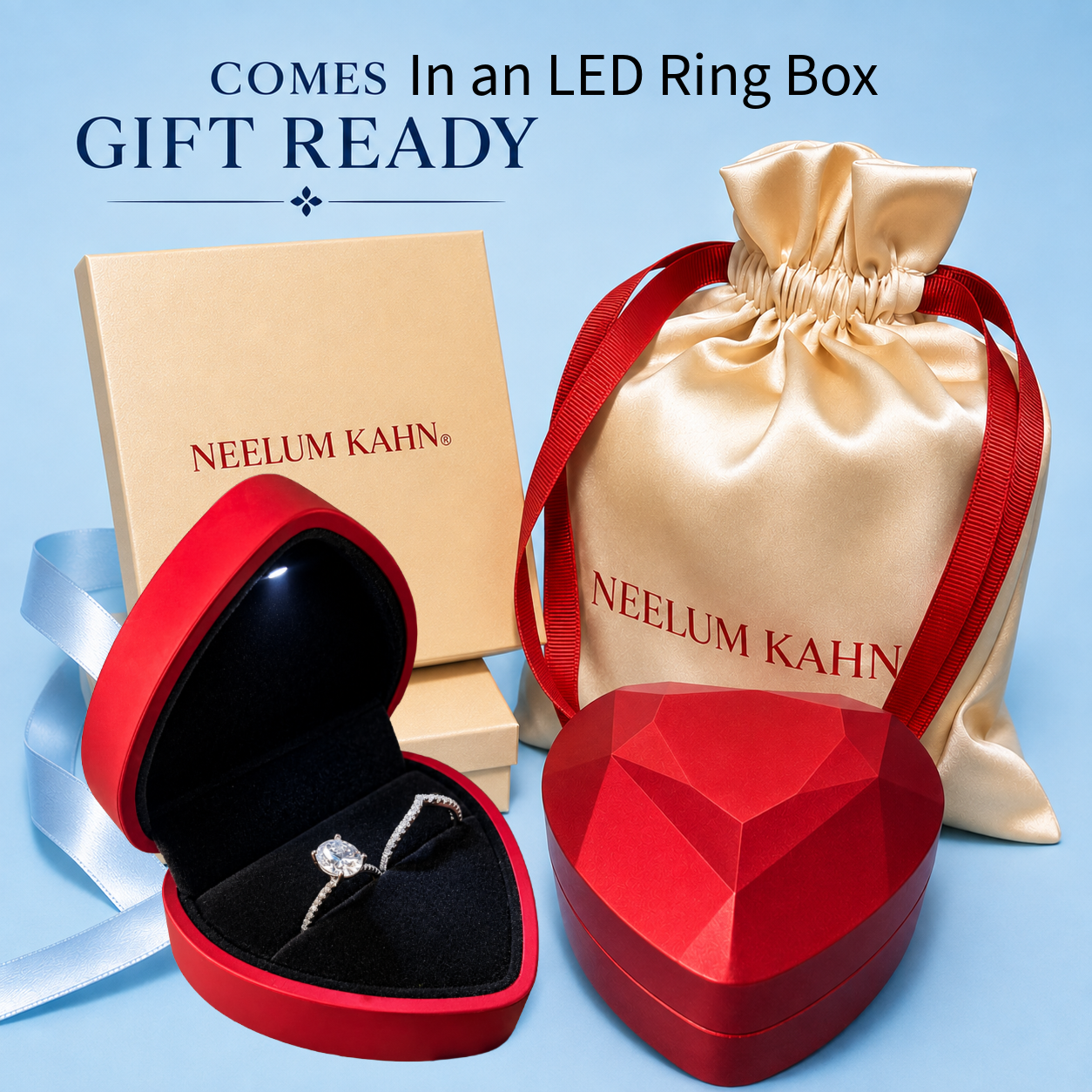 2.19ct Oval Moissanite Wedding Band Set | S925 Silver | VVS1 | 2 Rings