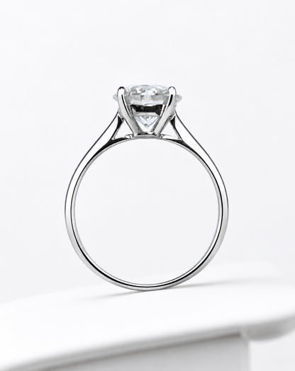 2ct Moissanite Proposal/Engagement Ring | S925 Silver | VVS1