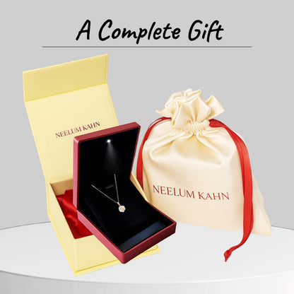 Certified 2Ct Moissanite Diamond Pendant Necklace – Solid S925 Silver