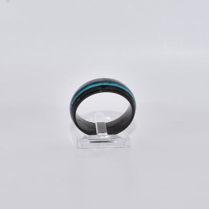 Stainless Steel Black and Blue Band for Men and Women
