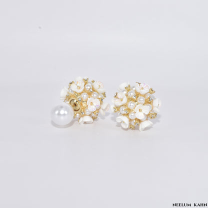 Pearl Earrings | Ear Needle S925 Silver
