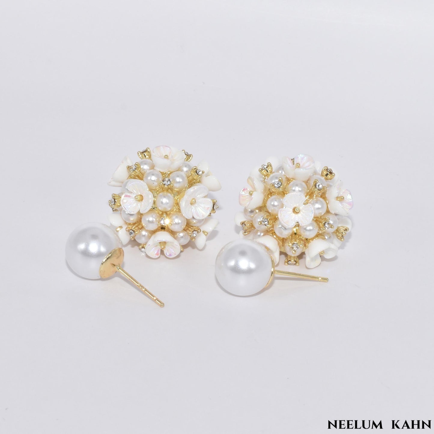 Pearl Earrings | Ear Needle S925 Silver