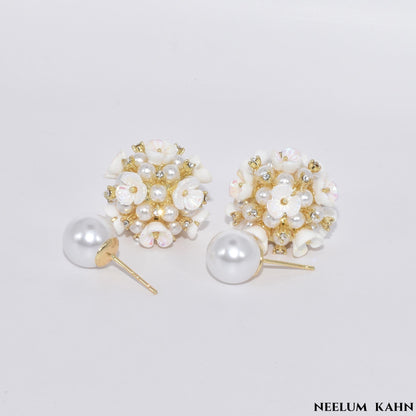 Pearl Earrings | Ear Needle S925 Silver