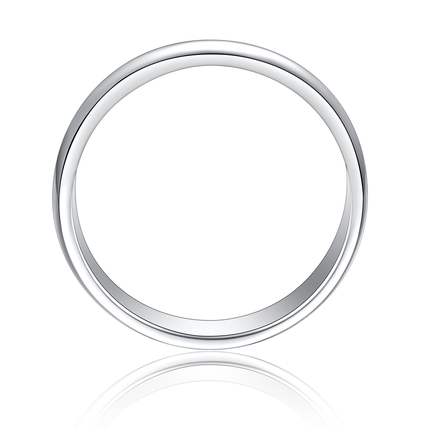 Men's Classic Dome Wedding Band | Gold Plated S925 Silver | 4.5mm | For Him & Her