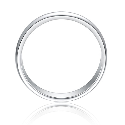 Men's Classic Dome Wedding Band | Gold Plated S925 Silver | 4.5mm | For Him & Her