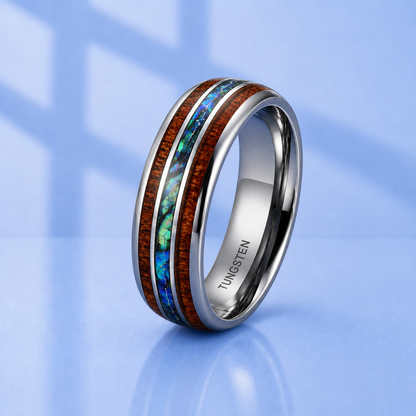 Men's Tungsten Carbide Ring | Durable & Stylish | Multiple Designs | Gift Box Included
